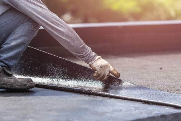 Professional Waterproofing technician working in Jewell, OH
